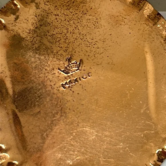 Diaz Santoyo Vintage Aztec Tribal Copper Necklace/Earrings Jewelry Set 🌸🌸 - Picture 9 of 9